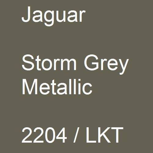 Jaguar, Storm Grey Metallic, 2204 / LKT.